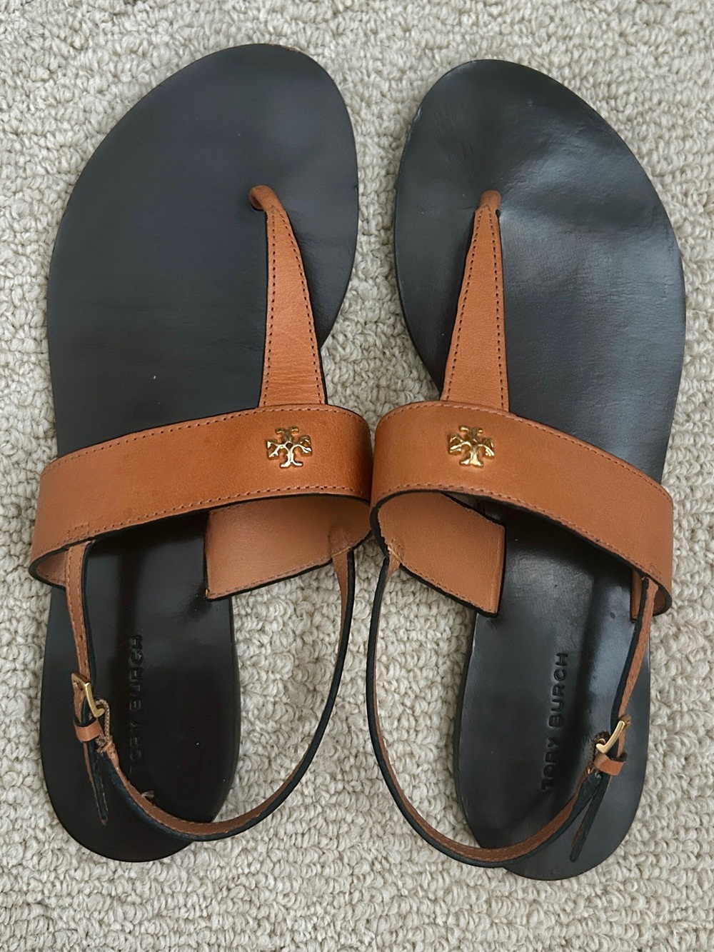 Tory Birch Capri thong leather sandal